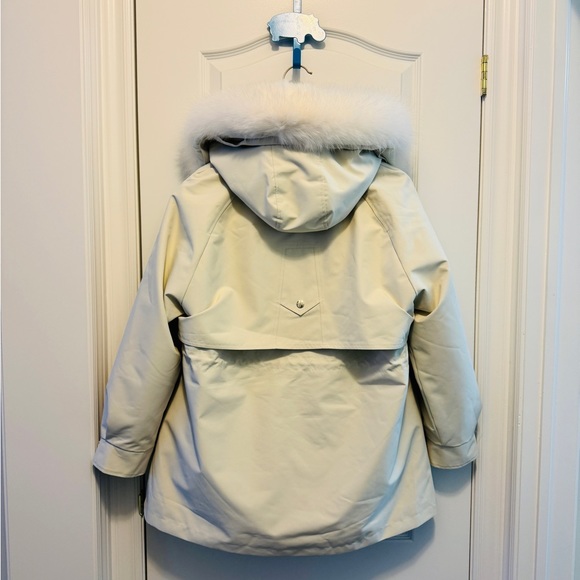 [Sold] Real Fox and Rabbit Fur Lined Jacket Parka - Picture 7 of 10